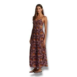 Roxy Floral Maxi Dress - Multicolor